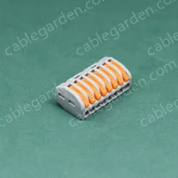 Quick terminal blocks one in eight out