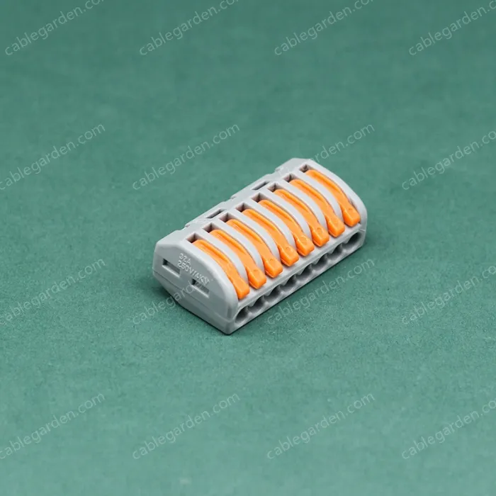 Quick terminal blocks one in eight out