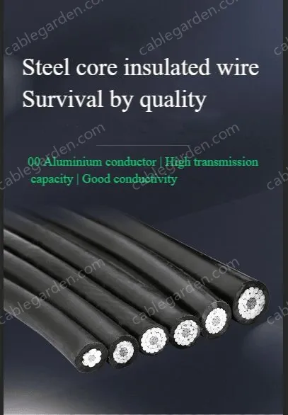 Steel core insulated wire 10KV3.4 thickness*JKLGYJ-16/3