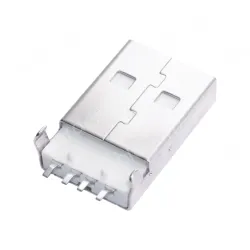 USB male direct plug is supplied Male core 180 degrees