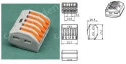 Quick terminal blocks one in five out