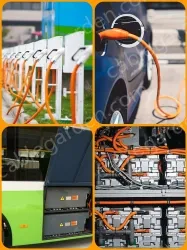 New energy EV high-voltage power cable 1500V Nominal cross-section 35mm²
