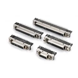 SCSI Connector Series 180 Degree PCB Board-to-Board Servo 68-PIN Headers