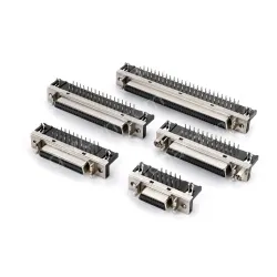 SCSI Connector Series 90 Degree PCB Board-to-Board Servo 100-PIN Headers