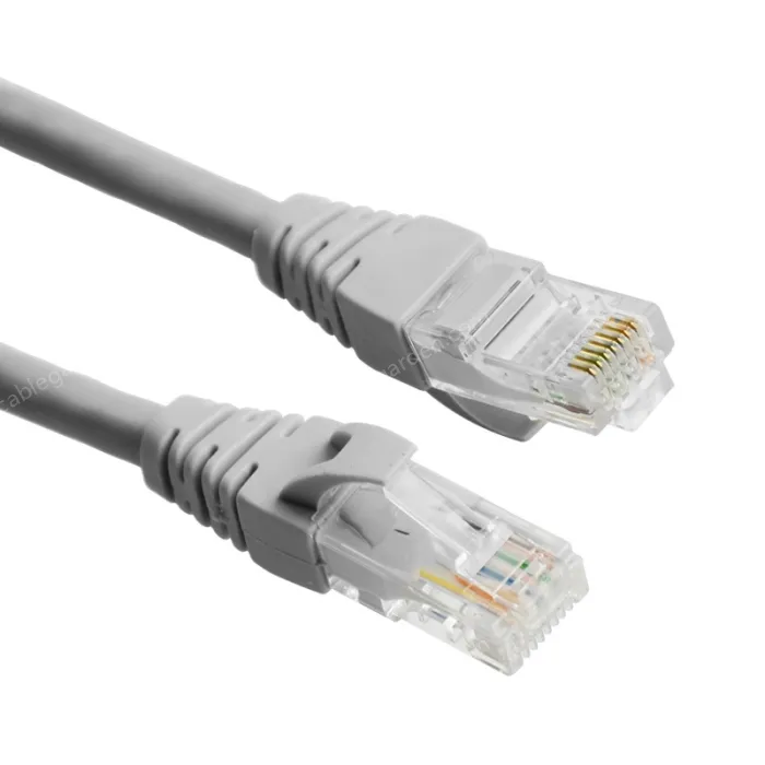CAT5e network cable computer broadband router 8-core twisted pair network cable 1m black