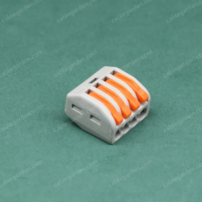 Quick terminal blocks one in and four out